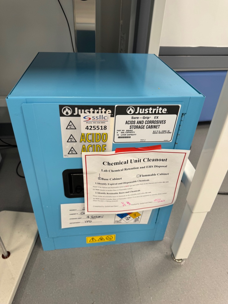 Image of Justrite Sure-Grip EX Acids And Corrosives Storage Cabinet